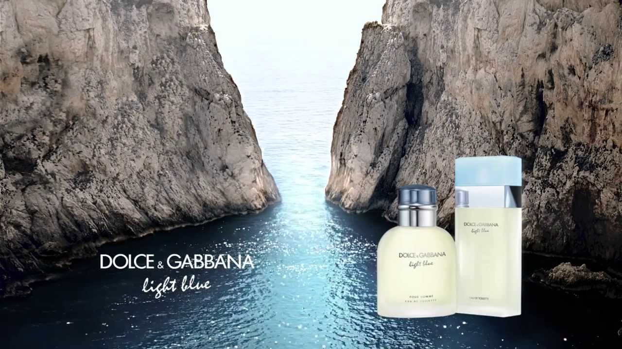 dolce and gabbana light blue commercial
